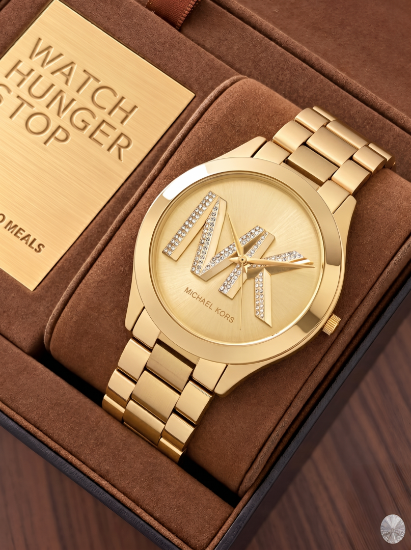 Mic.heal Kors Slim Runway WomenSwach gold