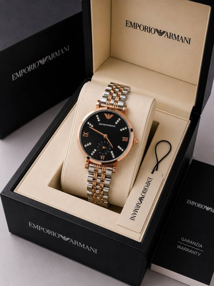 Em.porio Armaann_i Classic  2 ton Copper black crno dimond