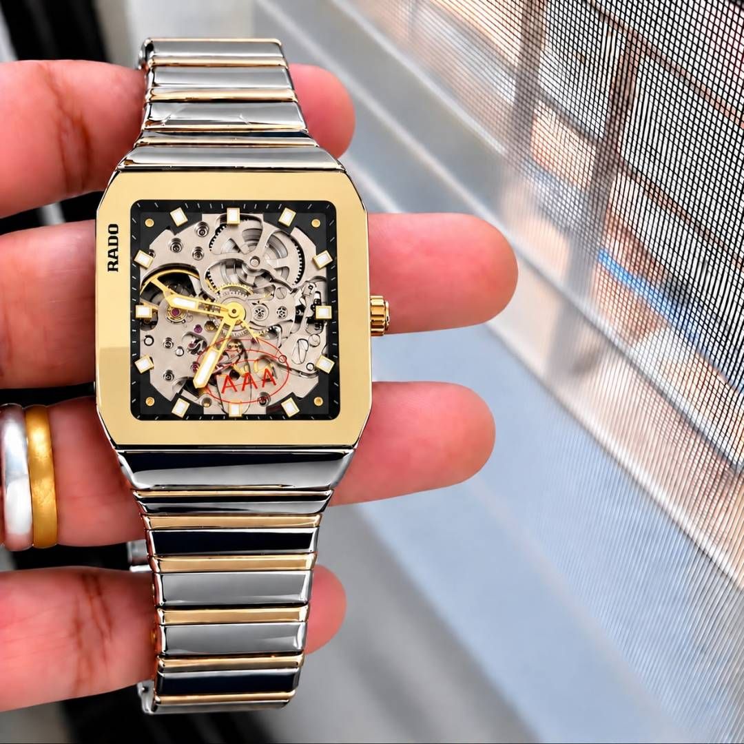 Raado Anatom Automatic Skeleton 2Ton Gold Black