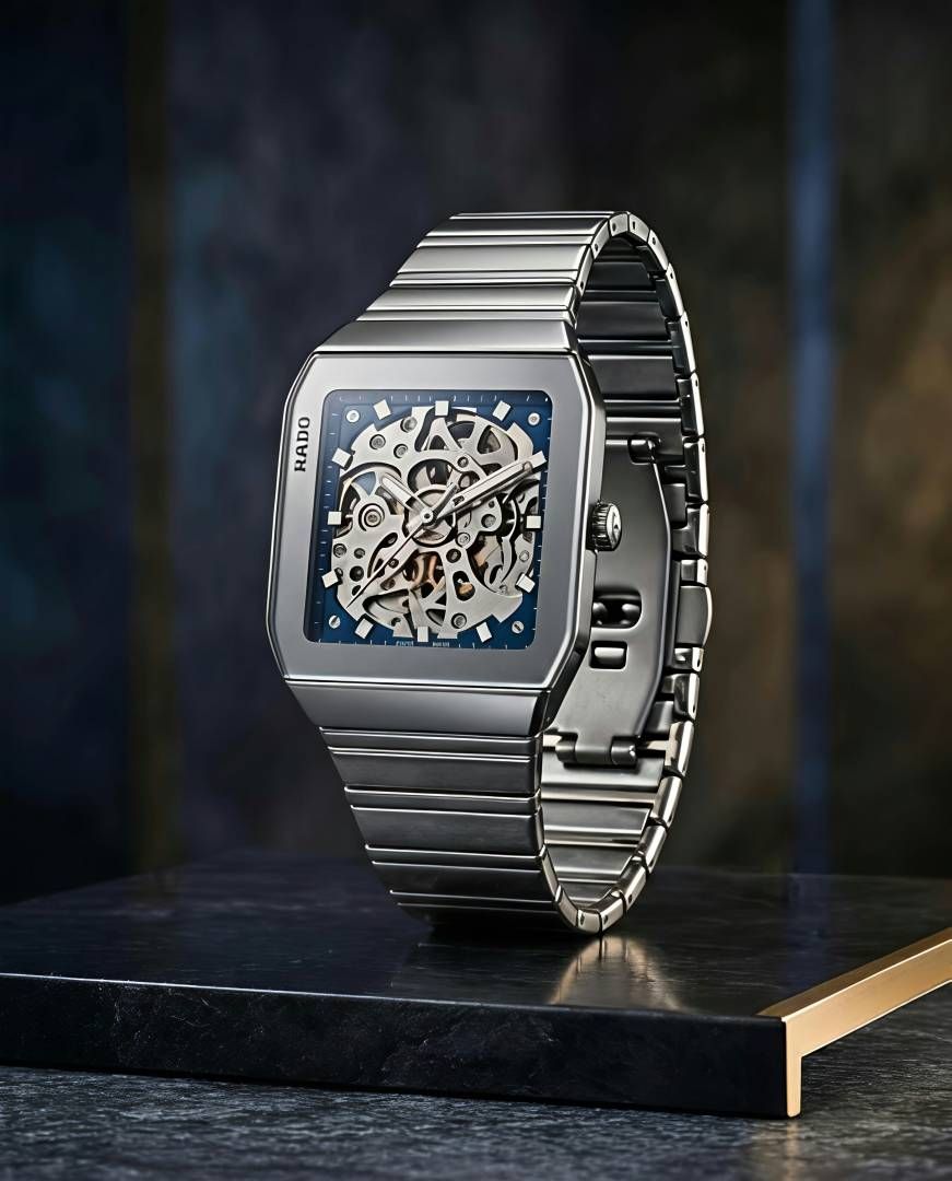 Raado Anatom Automatic Skeleton Silver Blue