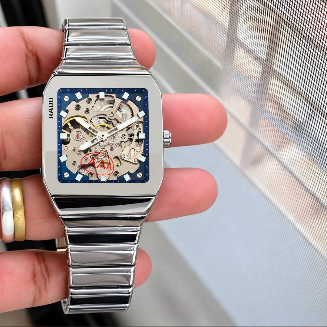 Raado Anatom Automatic Skeleton Silver Blue