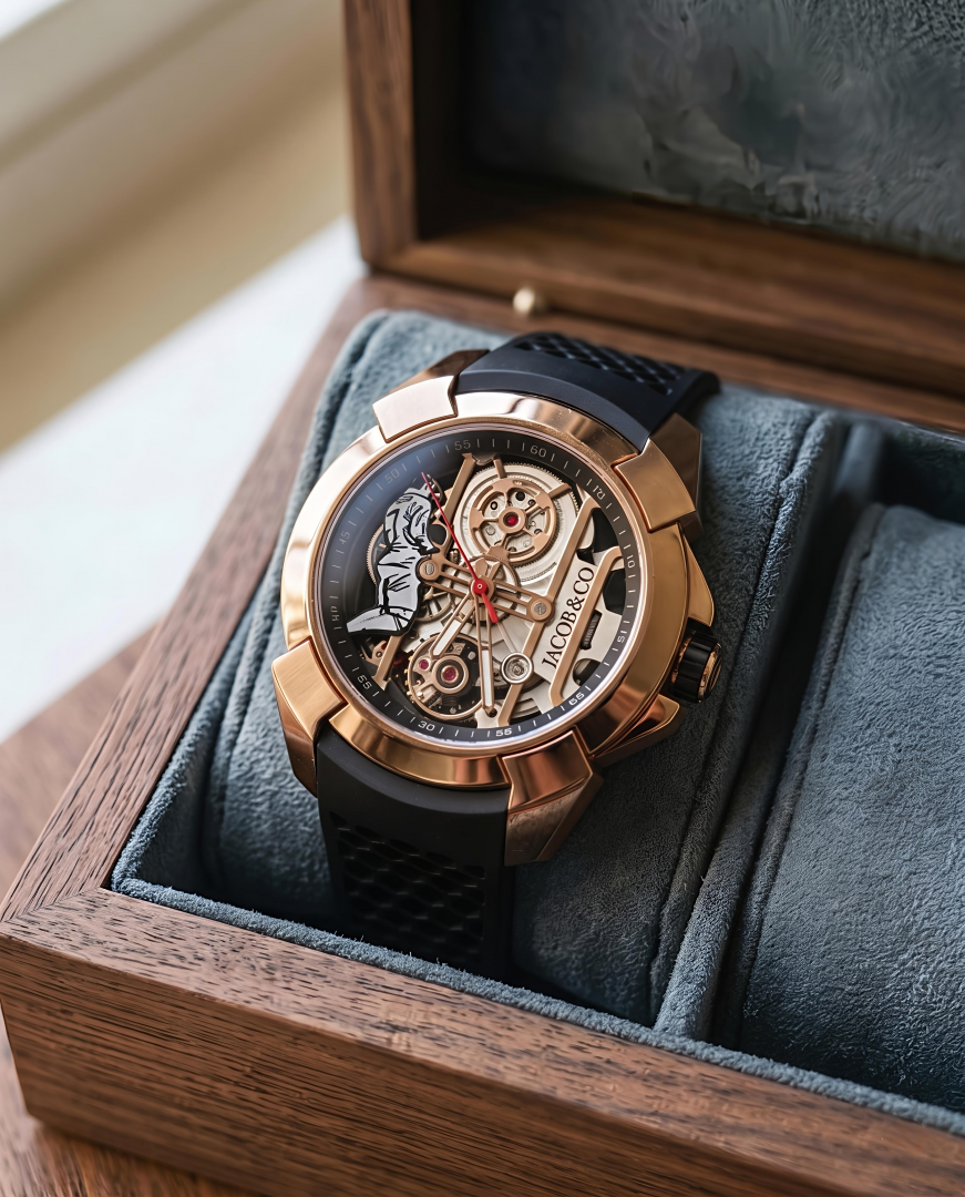 Ja.cob & Co. Epic x CR7 - Flight To Cristiano Ronauldo Copper-Black