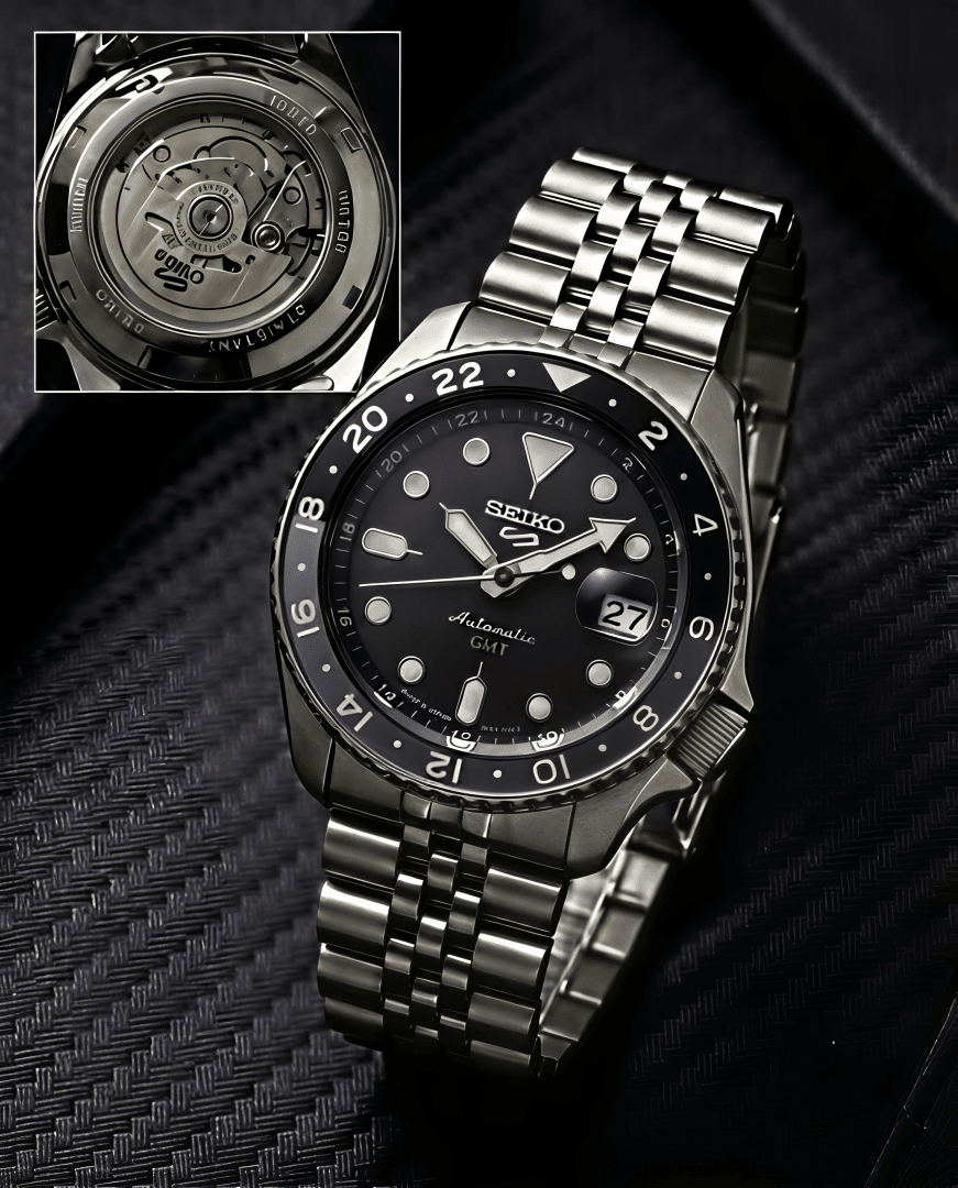 Se.iko 5 Sports GMT Movement Like Automatic