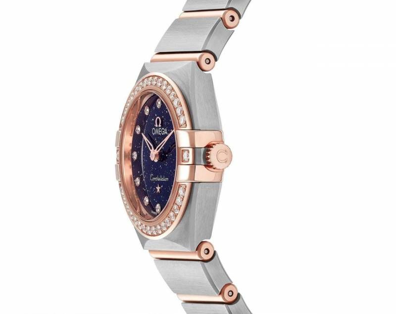 Omeg_ga Constellation Quartz luxury watch dimond