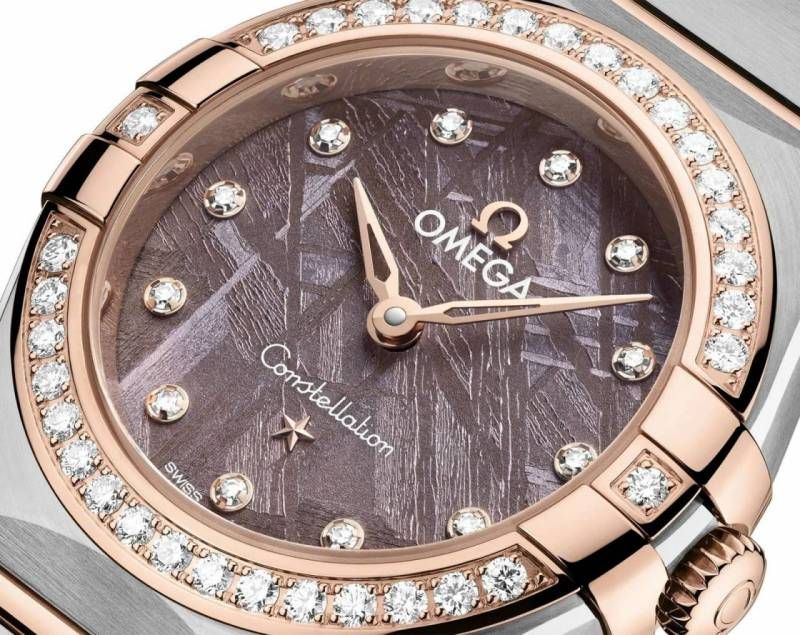 Omeg_ga Constellation Quartz luxury watch dimond