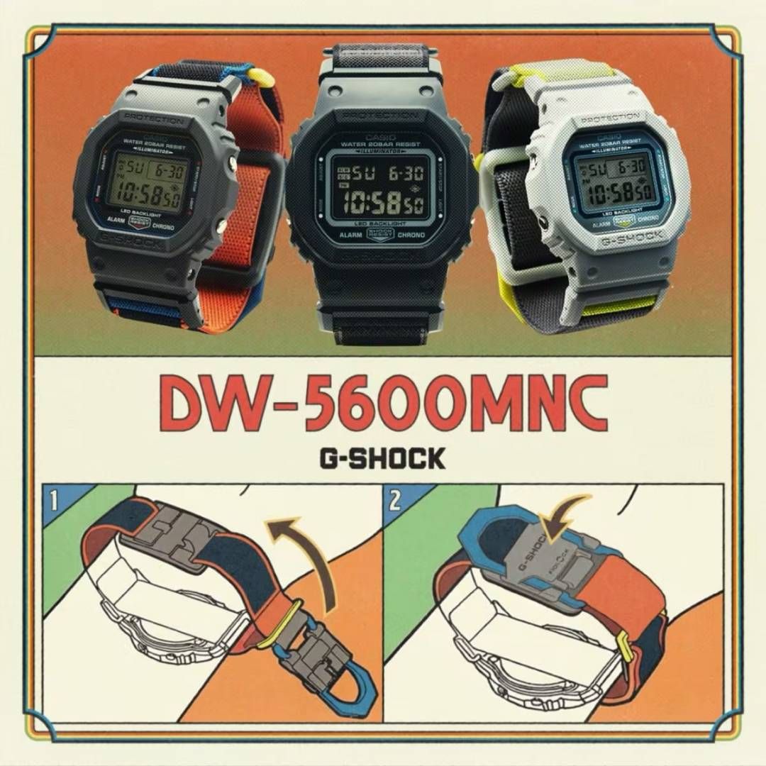 Ca.sio G-Shock DW-5600MNC-1