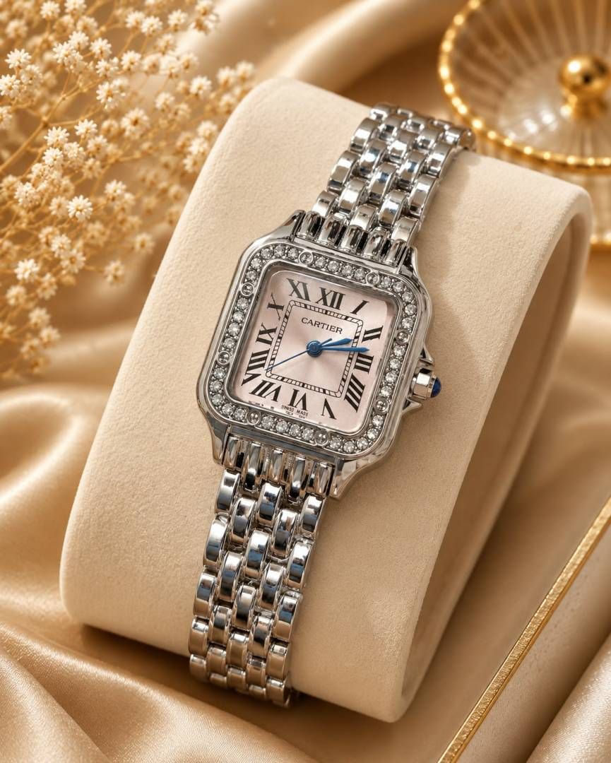 Cartiar Panthre de Silver-Pink