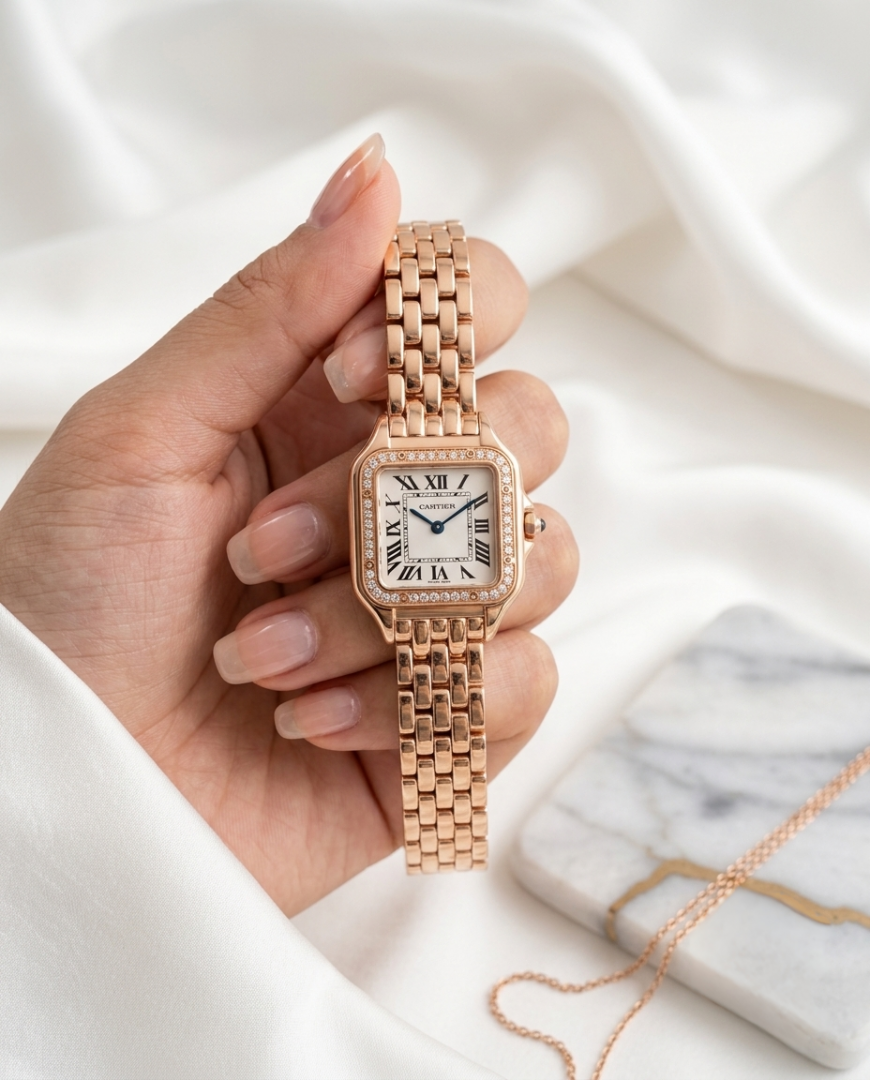 Cartiar Panthre de Copper-White