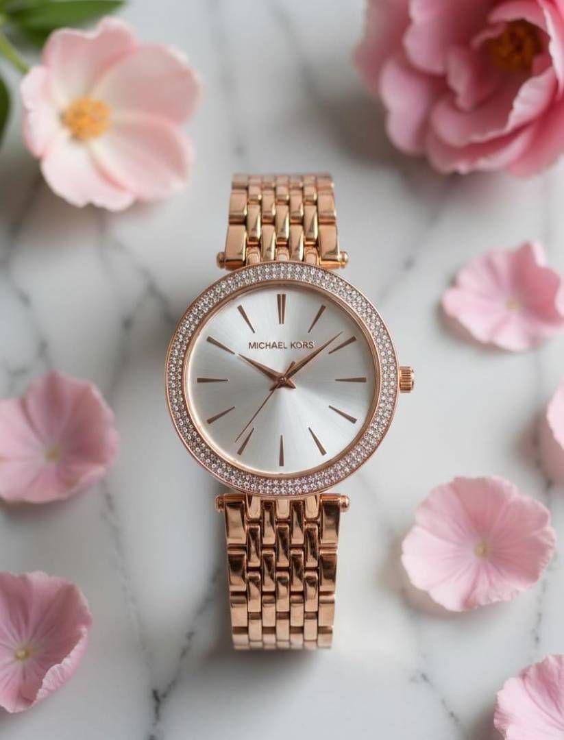 Mic.hael_l Kors Darci Copper-White