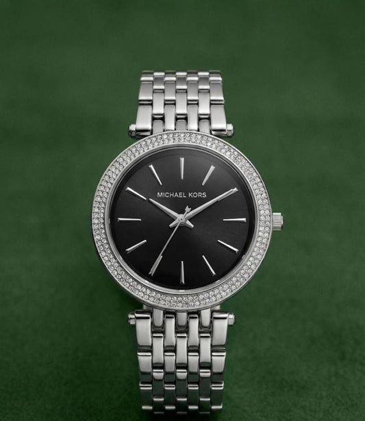 Mic.hael_l Kors Darci Silver Black