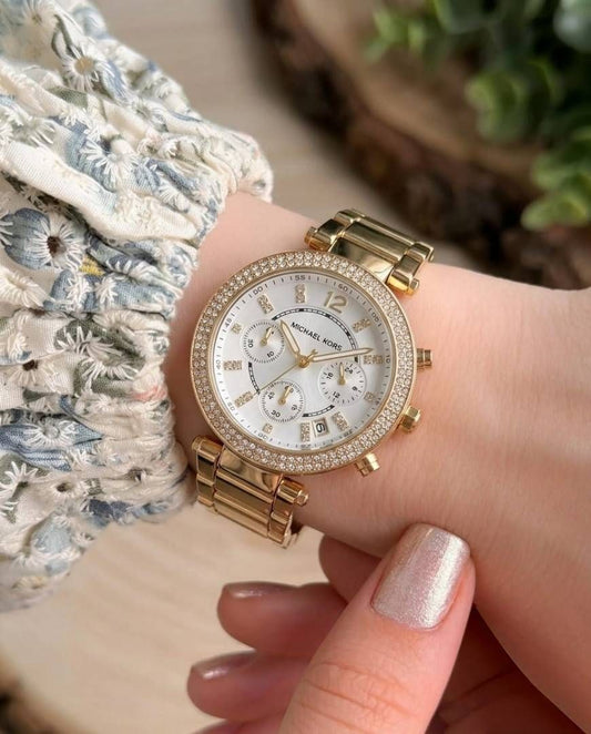 Mi.chael_l Kors Parker Gold-White