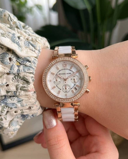 Mic.hael_l Kors Parker White