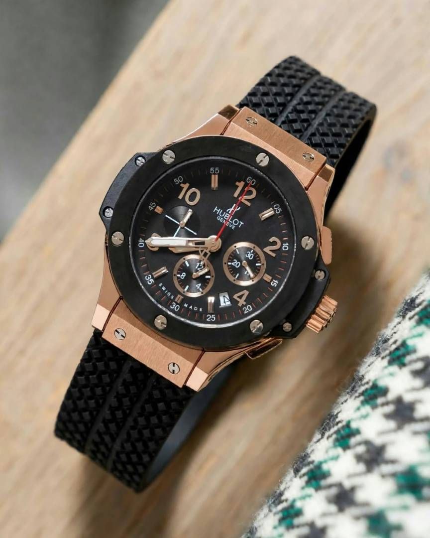 Hu.blot Big Bang Fusion black brown