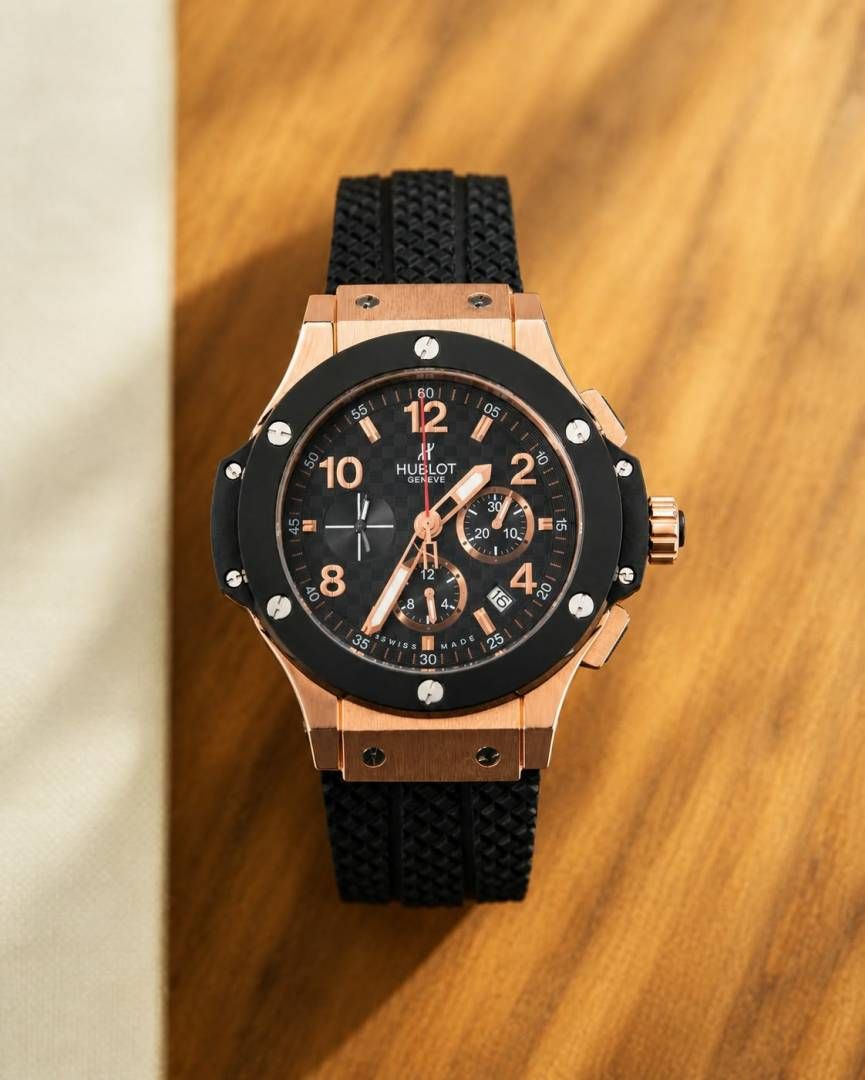 Hu.blot Big Bang Fusion black brown