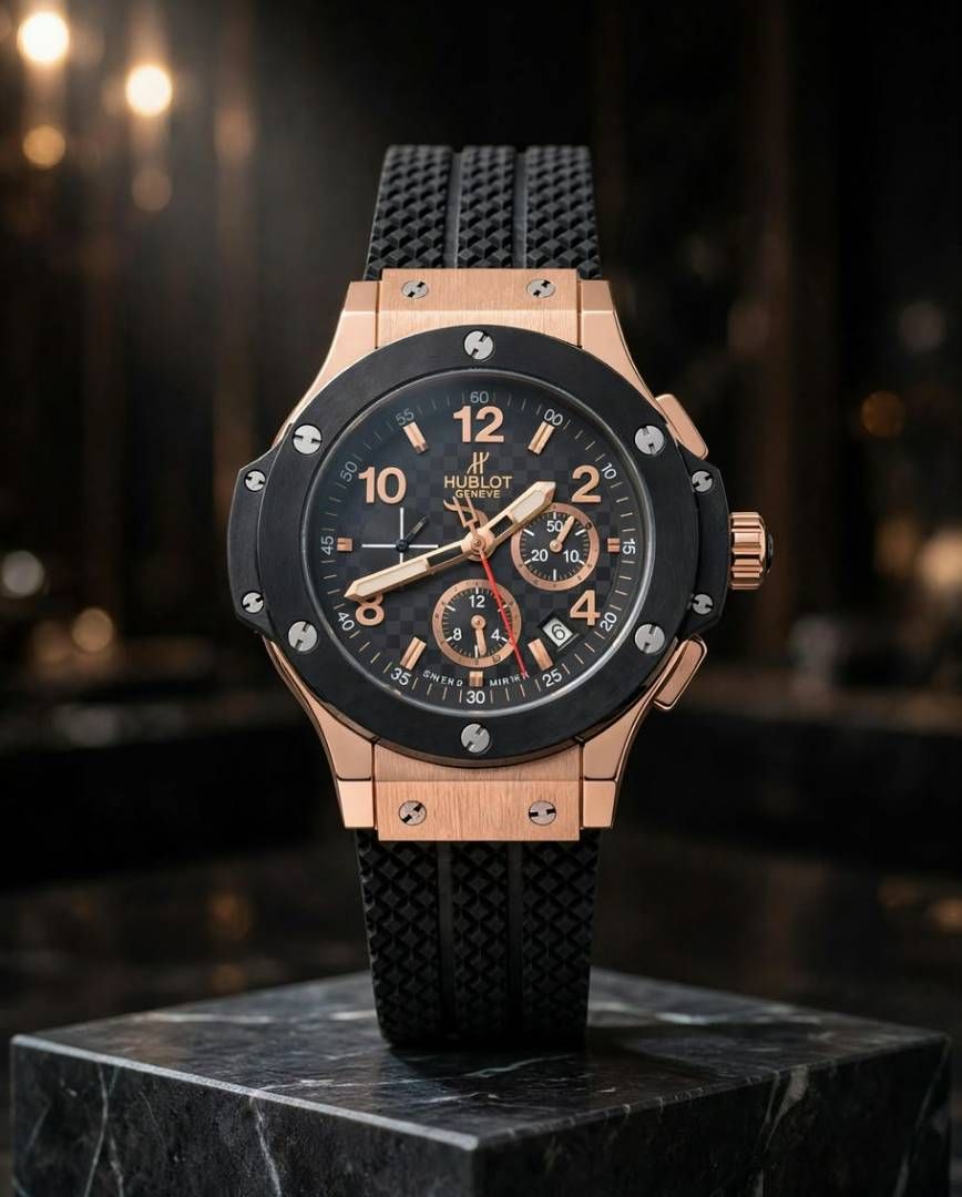 Hu.blot Big Bang Fusion black brown