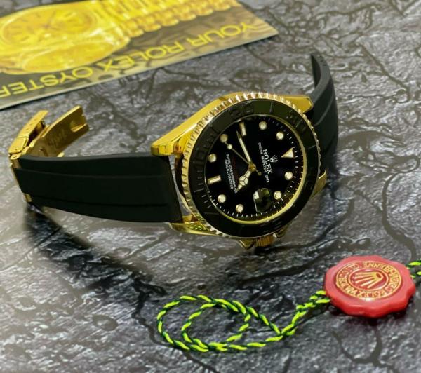 Rolee_x Oyster Perpetual Yach Master Battery Gold