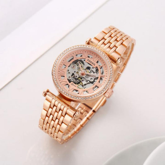 Fossi_l Lyric Automatic Copper-Pink