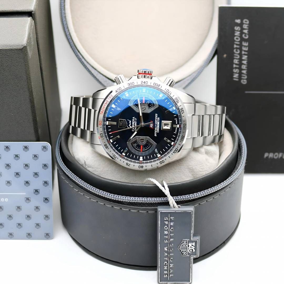 Tag Heuee_r carrera caliber 17  silver Black