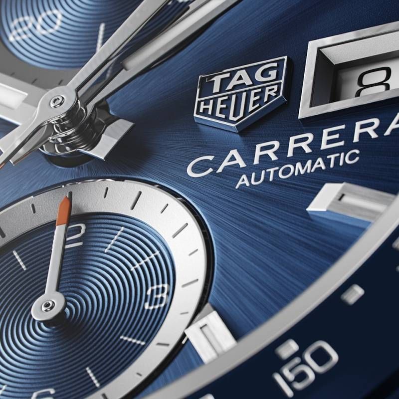 Tag Heuee_r carrera caliber 17 japan silver blue
