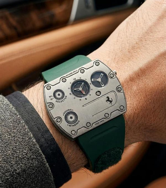 Ric.hard Mill_e RMLP-01 Green-Silver