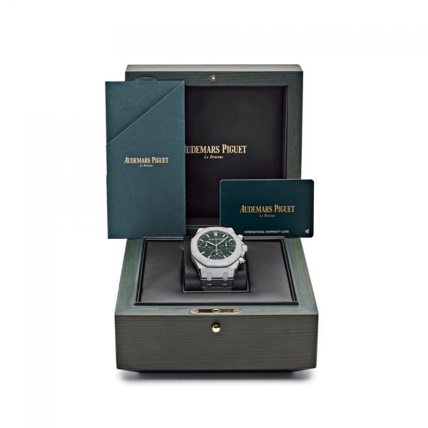 Aude.mars pigue_t Royal Oak Chronograph Green