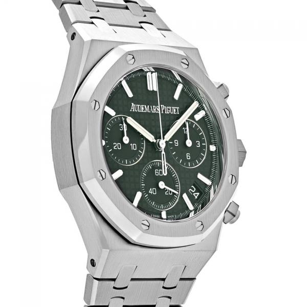 Aude.mars pigue_t Royal Oak Chronograph Green