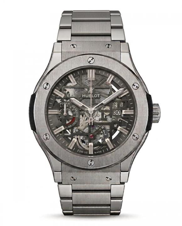 Hublo_t Big Bang Tourbillon Silver Black Dial