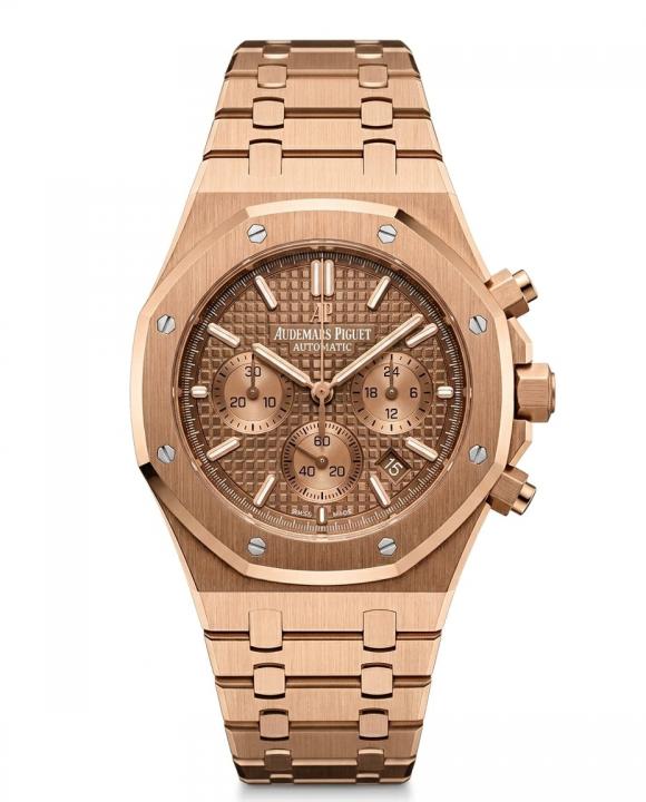 Aud.emars pigeu_t royal oak chronograph full copper