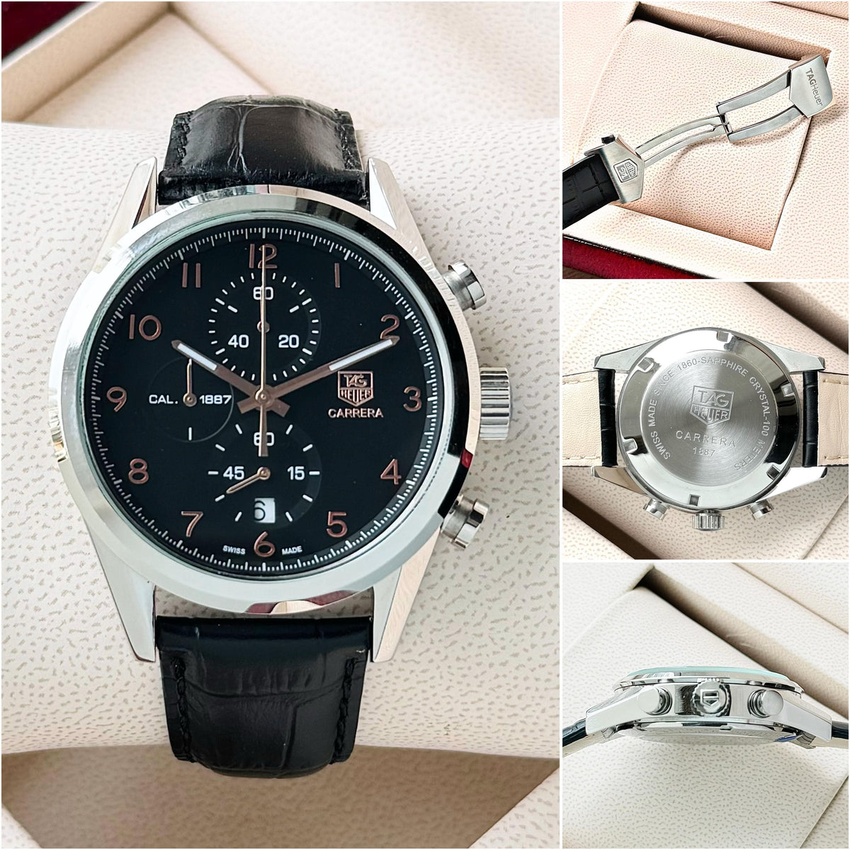 NewTag Heuer Carrera Calibre 1887 Japan