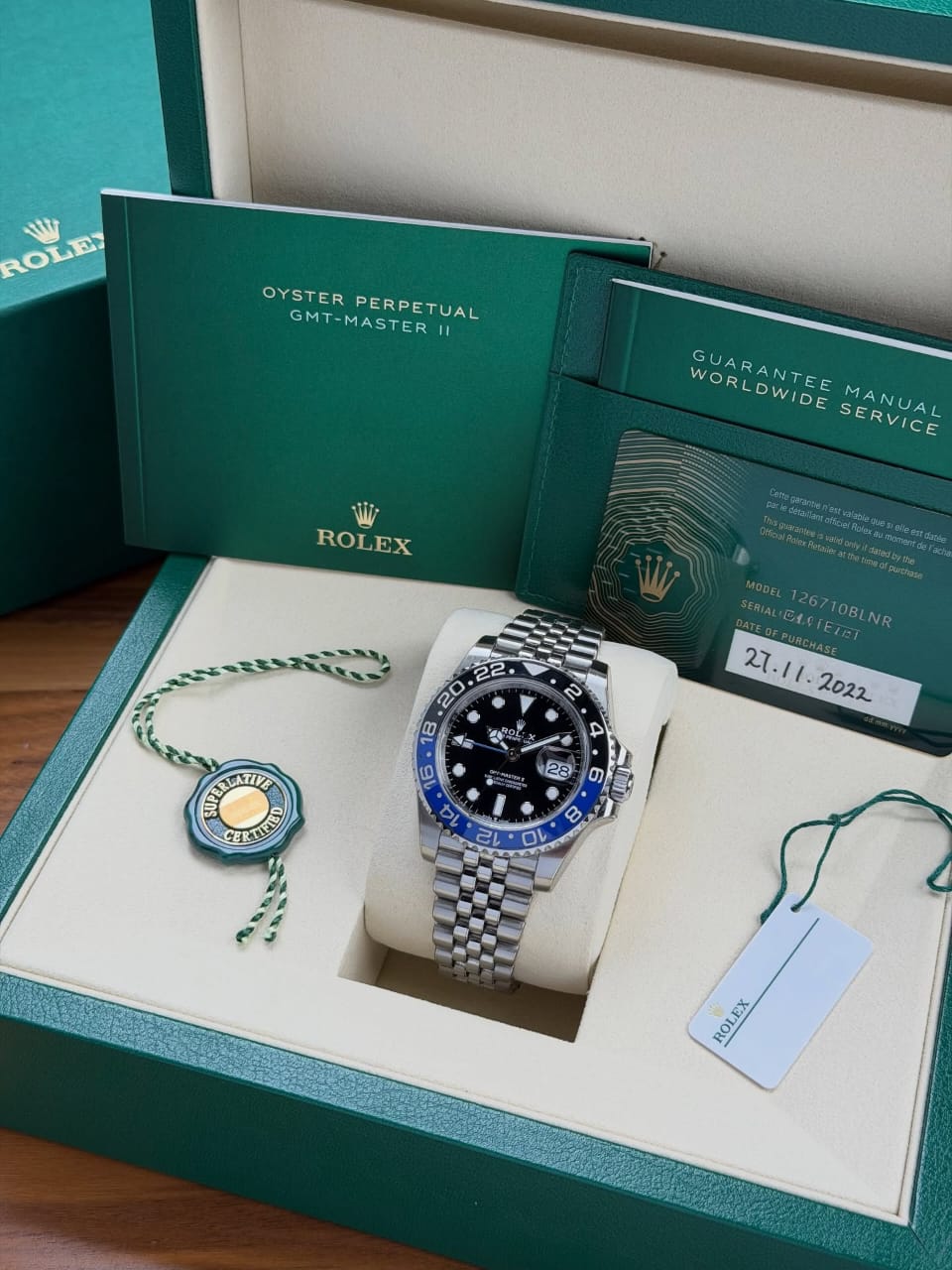 Rol.ex Oyster perpetual Gmt master