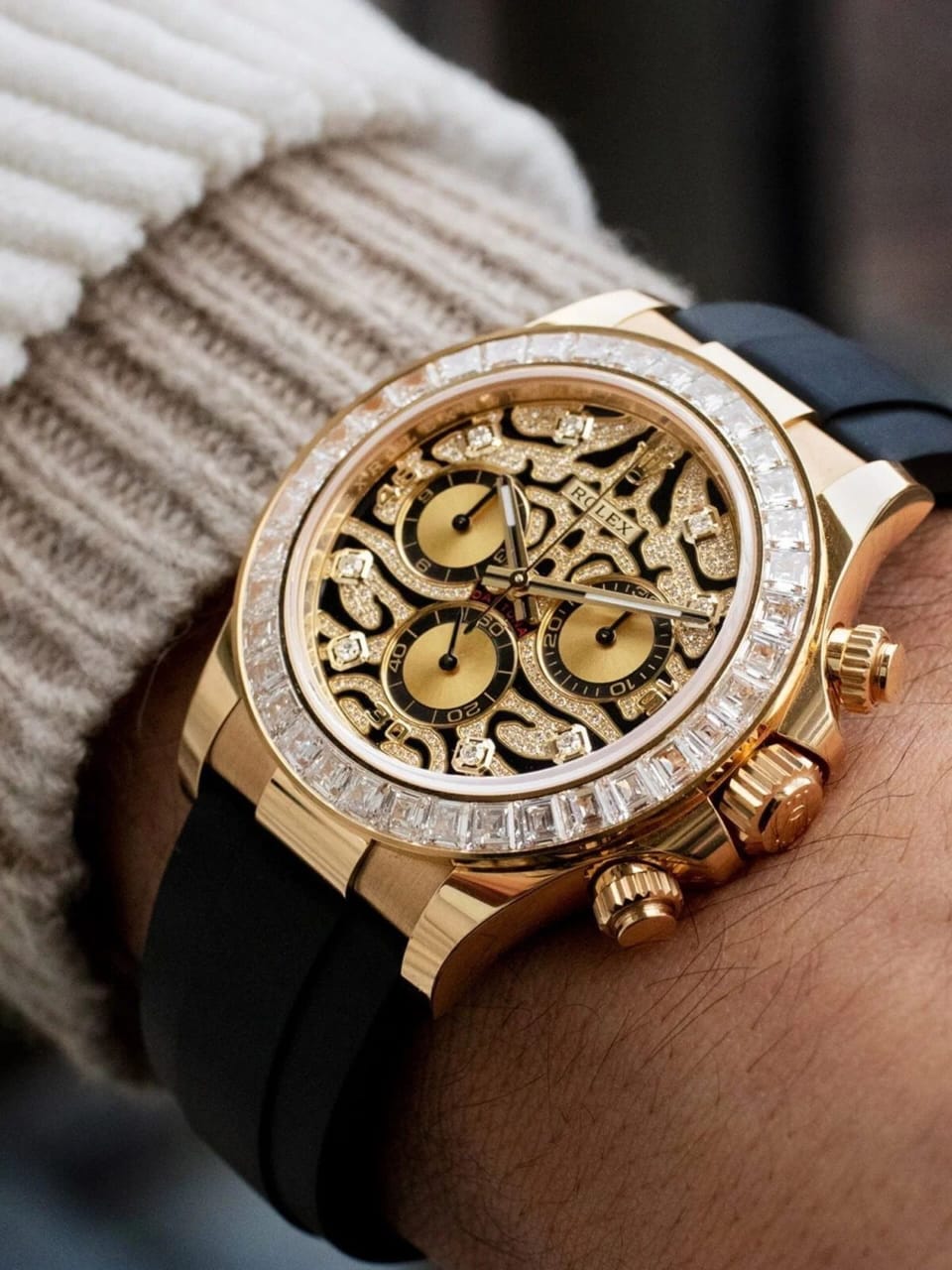 Rol.ex Oyster Perpetual Tiger Gold