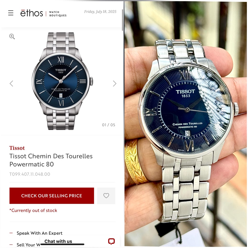 Tis.sot chemin des tourelles automatic